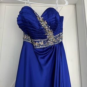 Tiffany Dark Blue Size 6 Dress